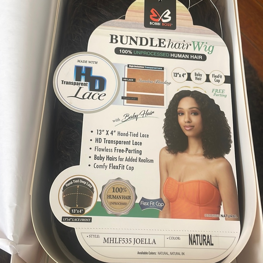 Bobbi boss bundle hair wig